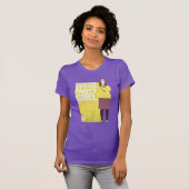 Amy | Downtown Hipster Party Girl T-Shirt (Vorne ganz)