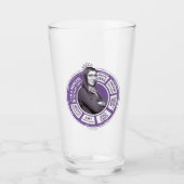 Amy Farrah Fowler Info Graphic Glas (Vorderseite)