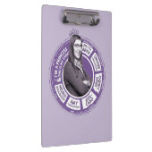 Amy Farrah Fowler Info Graphic Klemmbrett (Rechts)