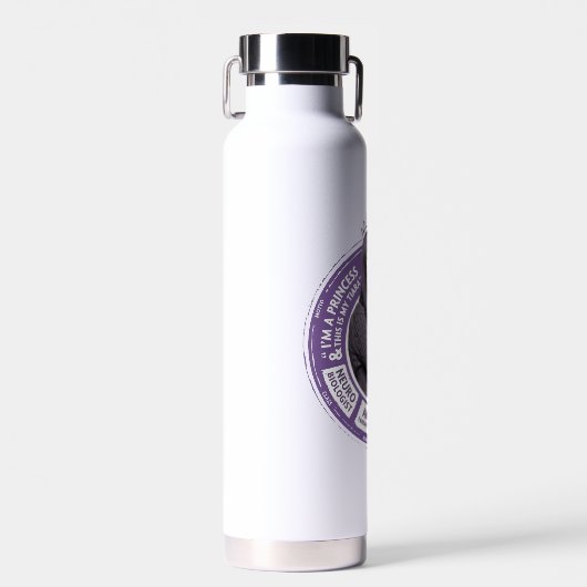 Amy Farrah Fowler Info Graphic Trinkflasche (Vorne)