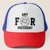 Amy for President Truckerkappe (Vorderseite)