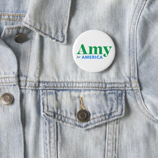 Amy für Amerika Button (Beispiel)