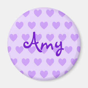Amy in Lila Magnet