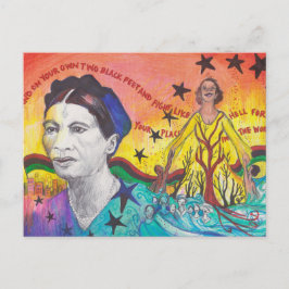 Amy-Jacques Garvey Postcard Postkarte