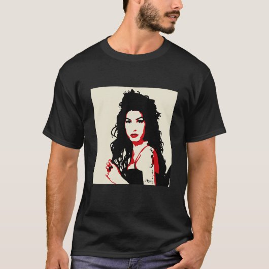 amy jazz blues fan art T-Shirt (Vorderseite)