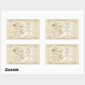 Amy Jo Rectangle Sticker (Blatt)