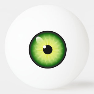 Amy K Googly Green Ping Pong Ball Tischtennisball