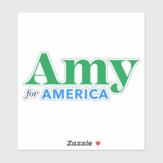 Amy Klobuchar 2020 Amy für den Präsidenten Aufkleber