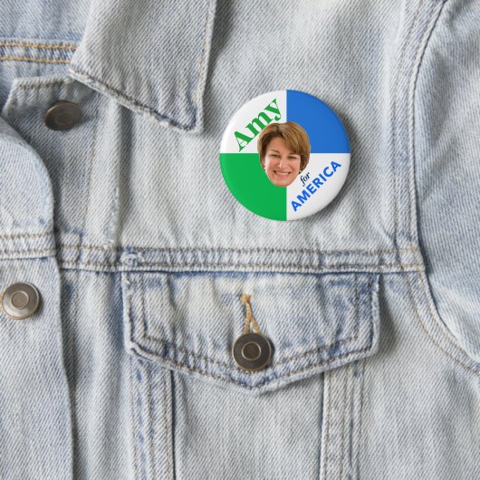 Amy Klobuchar 2020 Button (Beispiel)
