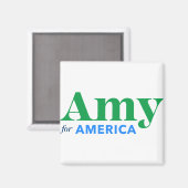 Amy Klobuchar für den Präsidenten 2020 Magnet (Vorderseite/Rückseite)