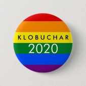 Amy Klobuchar für Präsident 2020 Button (Vorderseite)