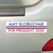 Amy Klobuchar für Präsidenten 2020 Autoaufkleber (Auf Auto)