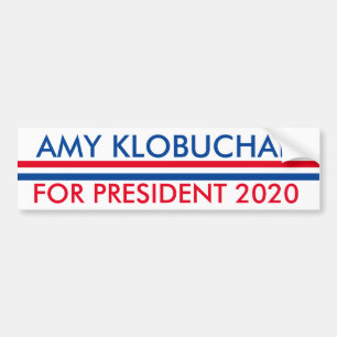 Amy Klobuchar für Präsidenten 2020 Autoaufkleber