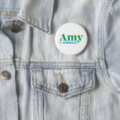 Amy Klobuchar für Präsidenten 2020 Button (Beispiel)