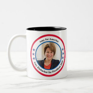 Amy Klobuchar Zweifarbige Tasse