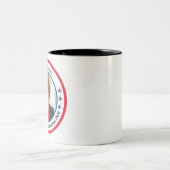Amy Klobuchar Zweifarbige Tasse (Mittel)