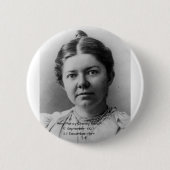 Amy Marcy Cheney Strand Button (Vorderseite)