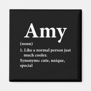 Amy Name Definition Lustig D Magnet