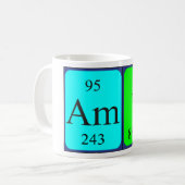Amy Periodenname Tasse (Vorderseite Links)