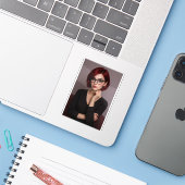 Amy Rosen | Bath Bomb Party & Monheit's Brother Aufkleber (Laptop mit iPhone)