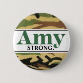 Amy Strong. Button (Vorderseite)