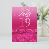 Amy-Tabelle Card-19 Einladung (Stehend Vorderseite)