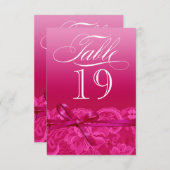 Amy-Tabelle Card-19 Einladung (Vorne/Hinten)