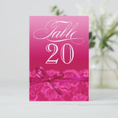 Amy-Tabelle Card-20 Einladung (Stehend Vorderseite)