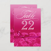 Amy-Tabelle Card-22 Einladung (Vorne/Hinten)