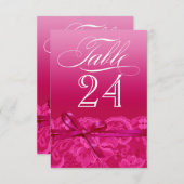 Amy-Tabelle Card-24 Einladung (Vorne/Hinten)