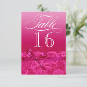 Amy Table Card-16 Einladung (Stehend Vorderseite)