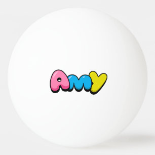 Amy Tischtennisball