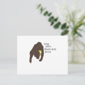 Amy Wollte Green Drop Drink Postcard Postkarte (Stehend Vorderseite)