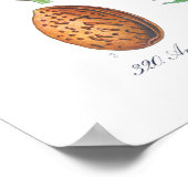 Amygdalus communis (Almond) Poster (Ecke)