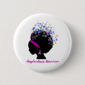 Amyloidose Awareness Support Amyloidose Warrior Button (Vorderseite)