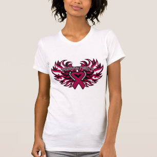 Amyloidosis-Bewusstseins-Herz-Flügel T-Shirt