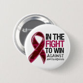 Amyloidosis - Kampf zum zu gewinnen Button (Vorne & Hinten)