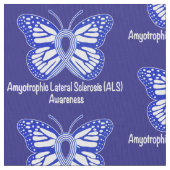 Amyotrophe Lateralsklerose ALS Stoff (Nahaufnahme)