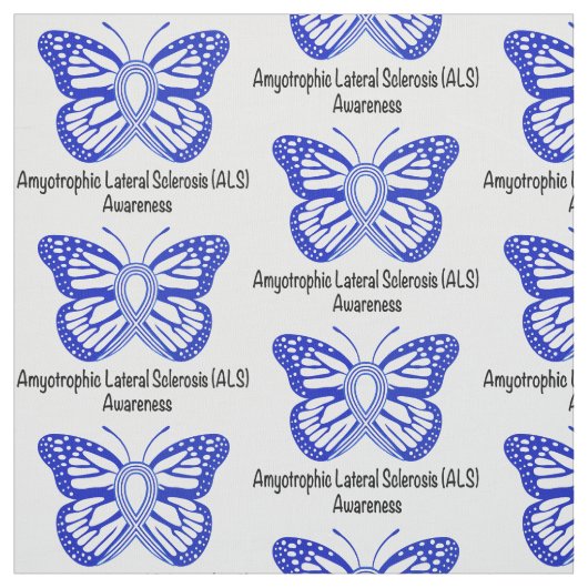 Amyotrophe Lateralsklerose ALS Stoff (Muster)