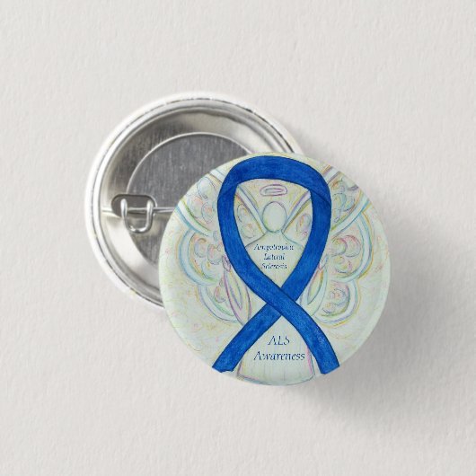 Amyotrophe Lateralsklerose Sensibilisierendes Butt Button (Vorne & Hinten)