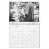 Amy's 2020 Monochrome-Kalender Kalender (Mär 2027)