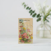 Amy's Blume Shop Visitenkarte (Stehend Vorderseite)
