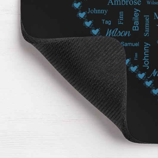Amy's Book Boyfriends Mousepad (Ecke)