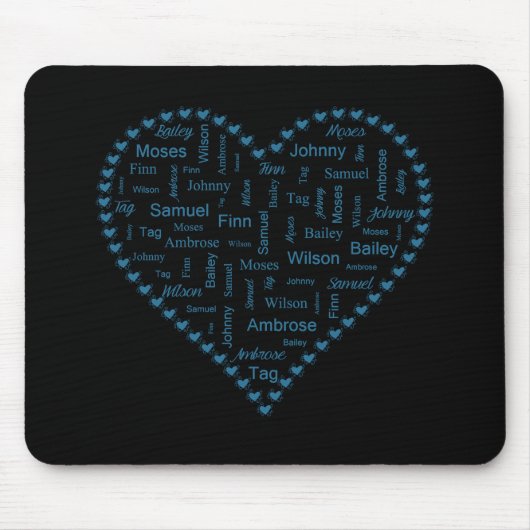 Amy's Book Boyfriends Mousepad (Vorne)