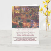 Amys Gedicht II Karte (Gelbe Blume)