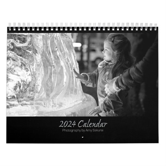 Amy's monochrome Kalender 2024 (Titelbild)