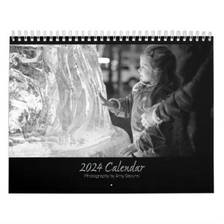 Amy's monochrome Kalender 2024