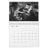 Amy's monochrome Kalender 2024 (Mär 2027)