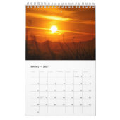 Amzing Sonnenuntergang Kalender (Jan 2027)
