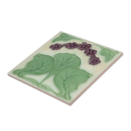 AN102 Jugendstil Reproduction Antique Tile Fliese (Seite)